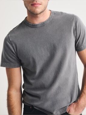 Abercrombie & Fitch Soft Essentials T-Shirt Men’s Size Large Tall Gray Washed